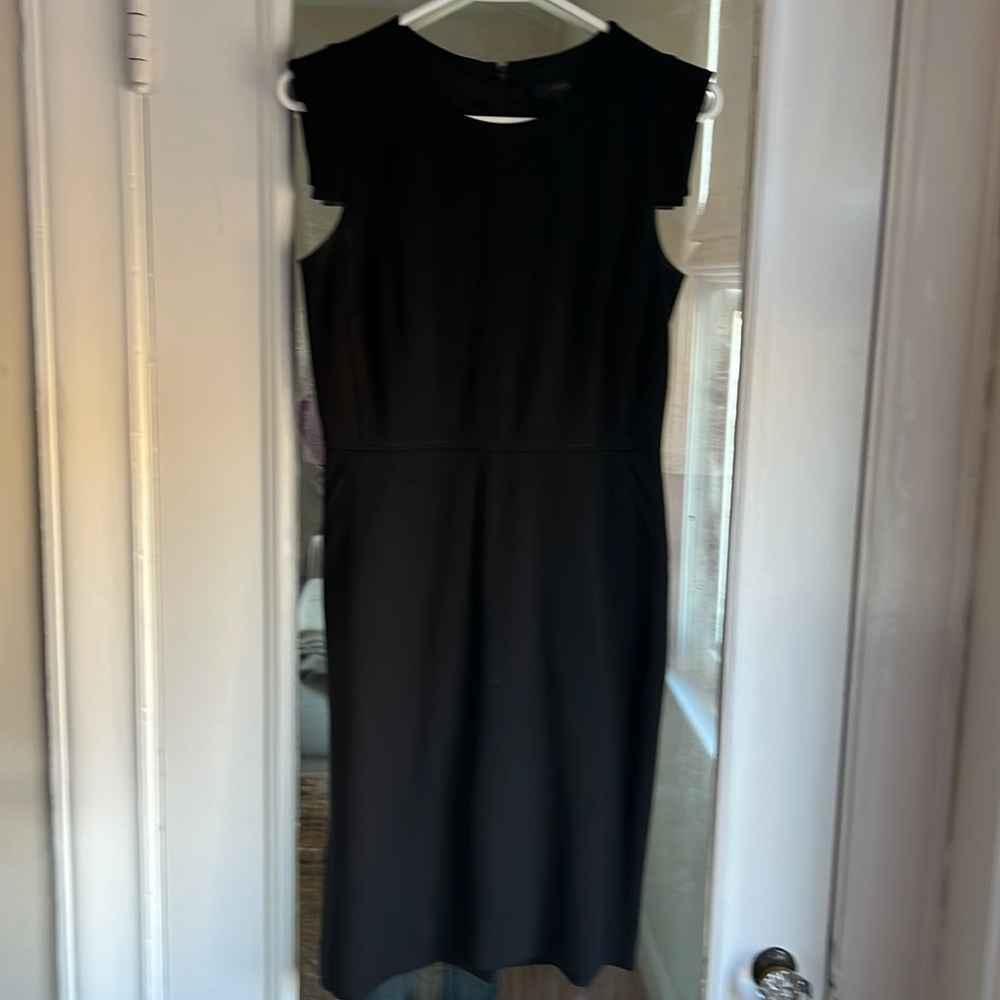 Jcrew black “resume” dress
